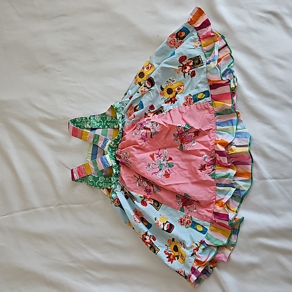 Matilda Jane Baby Girl Summer Patchwork Dress Size 12-18 Months - Picture 4 of 6